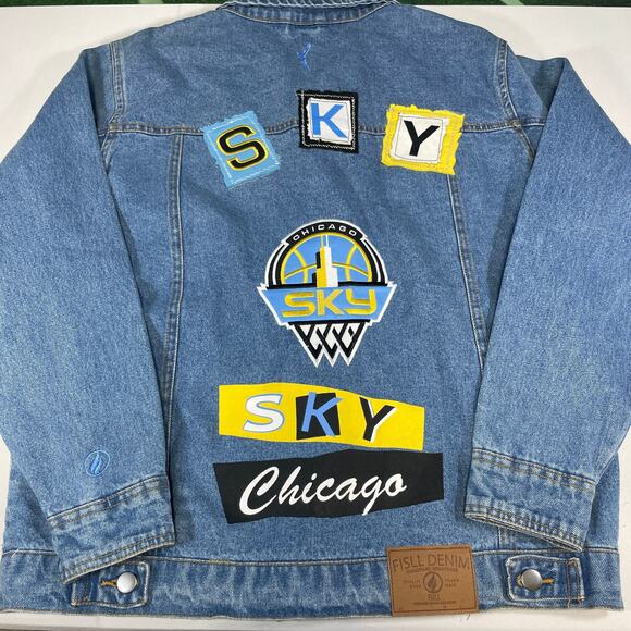 Chicago Sky Fisll Denim Jacket - Picture 2 of 8